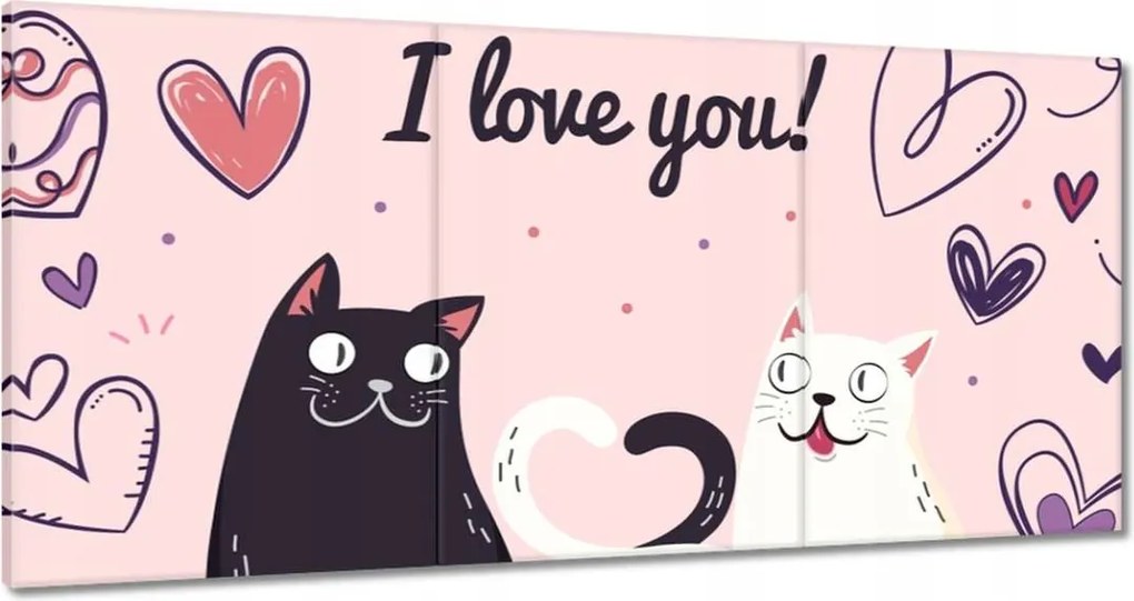 Vászonkép 120x60 Cica