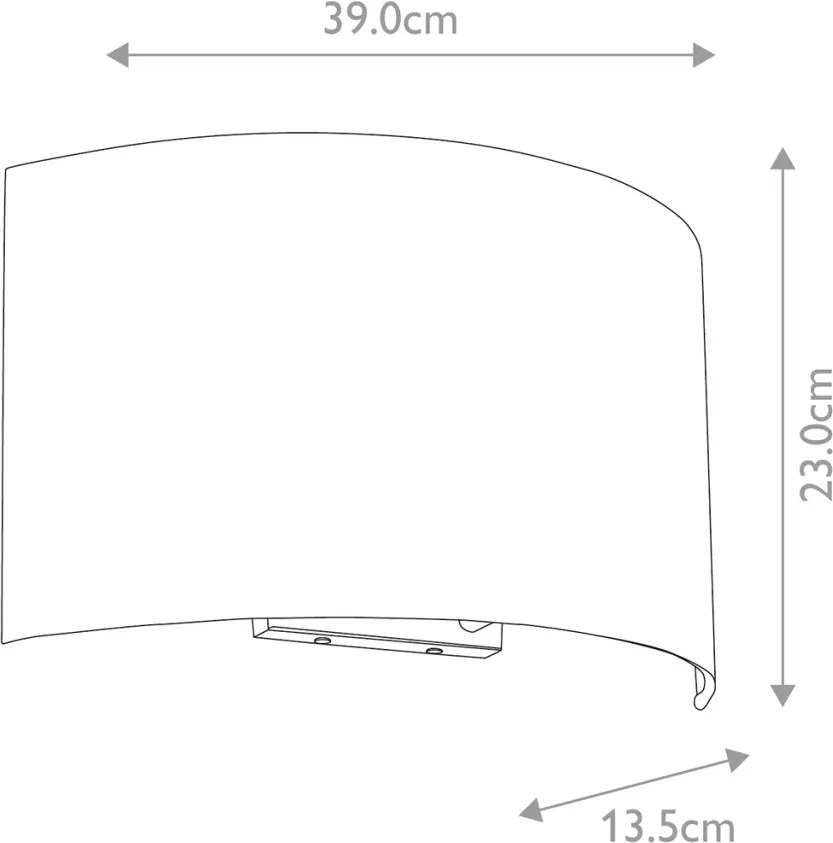 Designer’s Lightbox Cooper DL-COOPER-L-IV-AB Fali lámpa 2x60W/E27