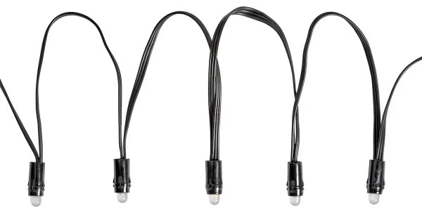 Nedis WIFILP01C48 - LED RGB Kültéri karácsonyi lánc 48xLED 13,8m IP65 Wi-Fi Tuya