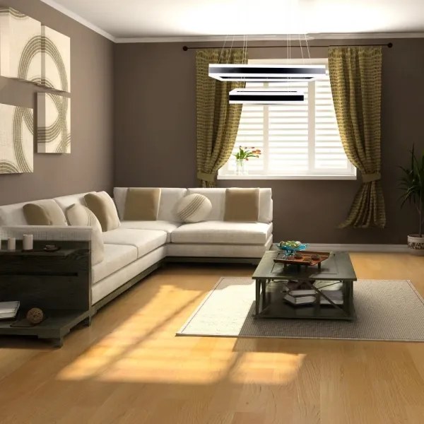 LED Dimmelhető csillár zsinóron LED/113W/230V 3000K fekete