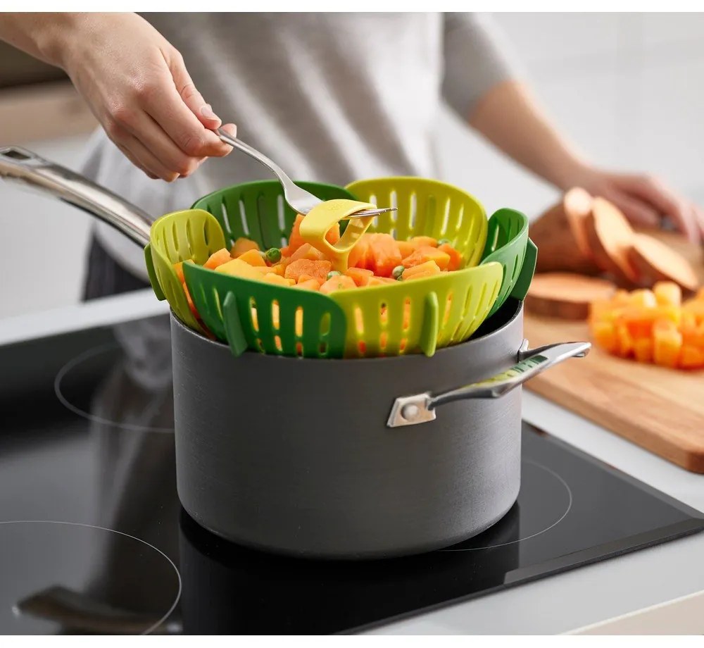 Bloom zöld párolóbetét - Joseph Joseph