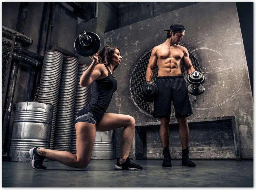 Poszterek 135x100 Illegális edzőterem Je Ba