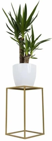 Virágállvány 40x24 cm arany színben