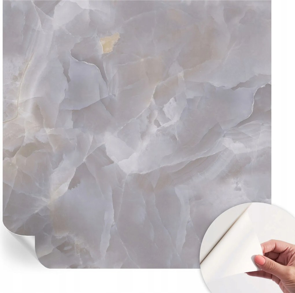 Modern öntapadós fotótapéta Mosható márvány hullámok 250x250 cm