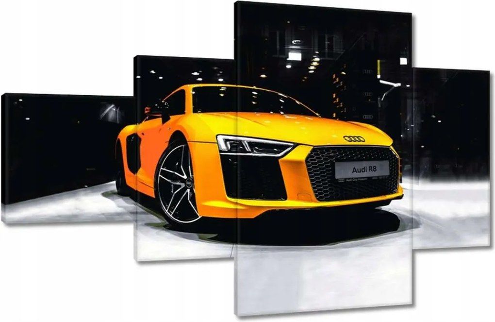 Képek 130x80 Sárga Audi R8