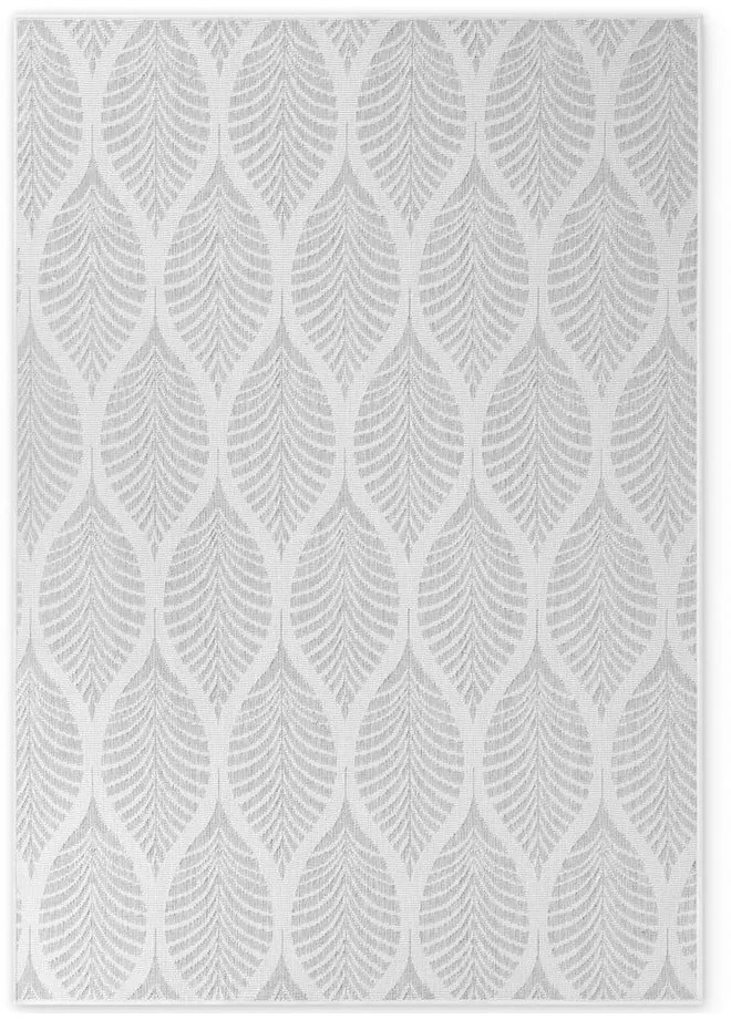 Szürke-elefántcsont színű kültéri-beltéri szőnyeg 200x290 cm Duet Liora – NORTHRUGS