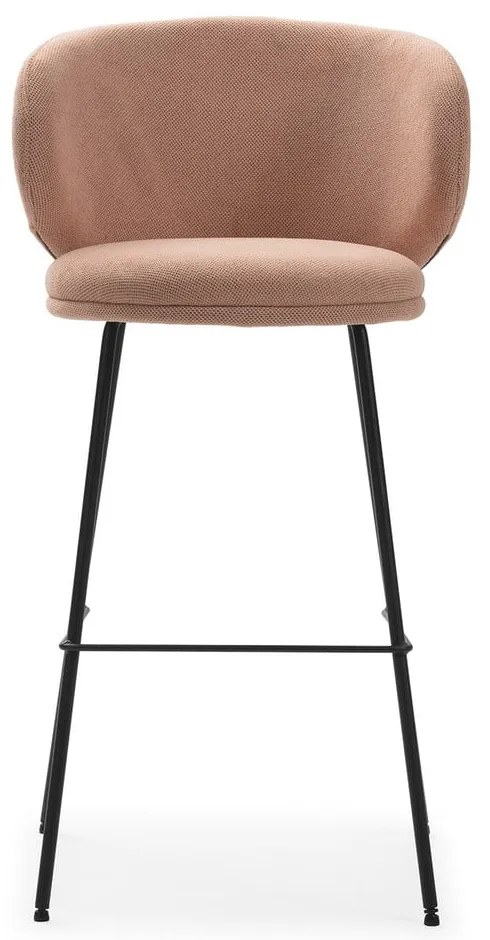 Világos rózsaszín bárszék szett 2 db-os (ülésmagasság 65 cm) Rush – Marckeric