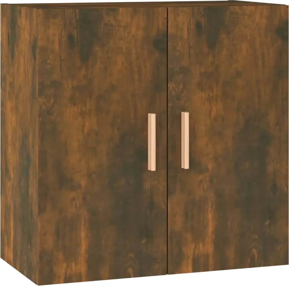 vidaXL füstös tölgy színű szerelt fa faliszekrény 60 x 30 x 60 cm