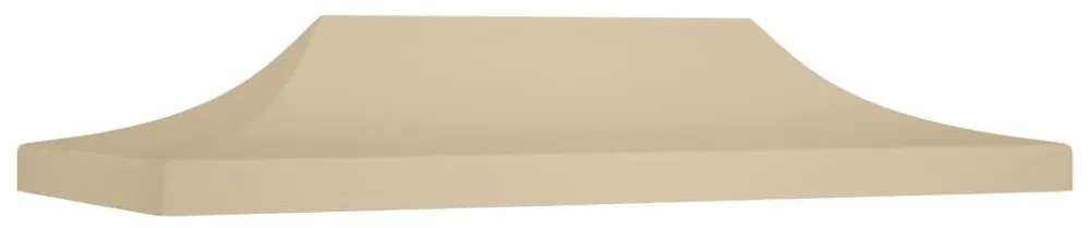bézs tető partisátorhoz 6 x 3 m 270 g/m²