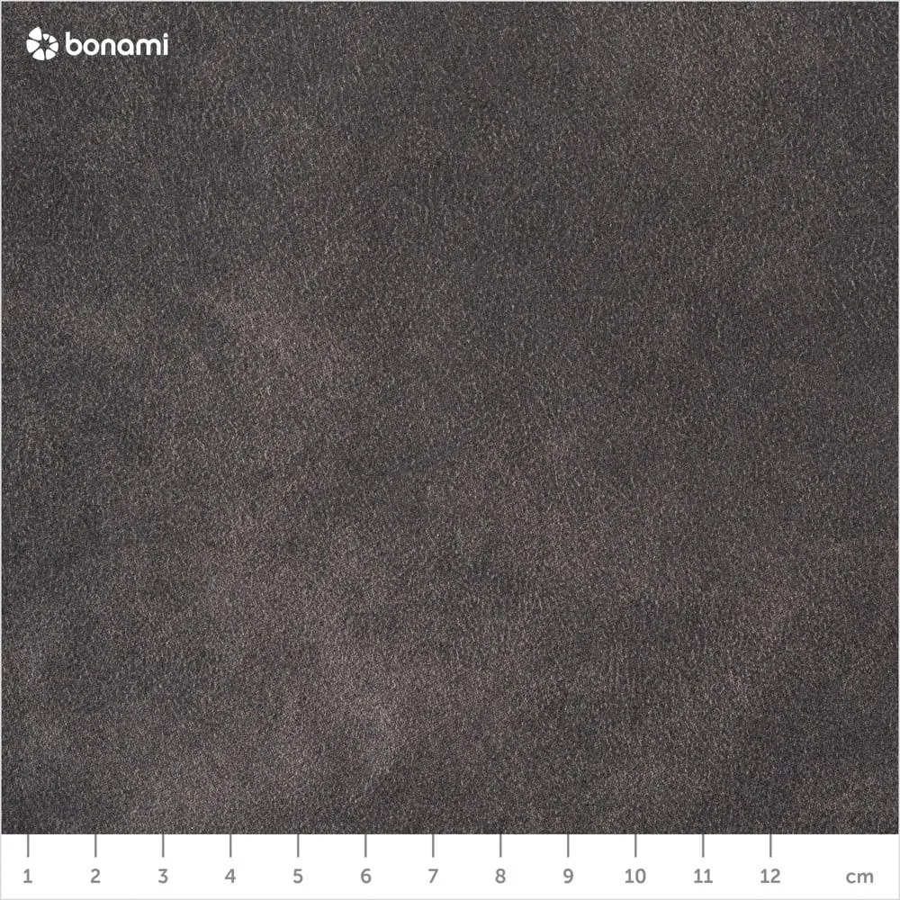 Antracitszürke bőrutánzat kanapé 225 cm Hamburg – Scandic