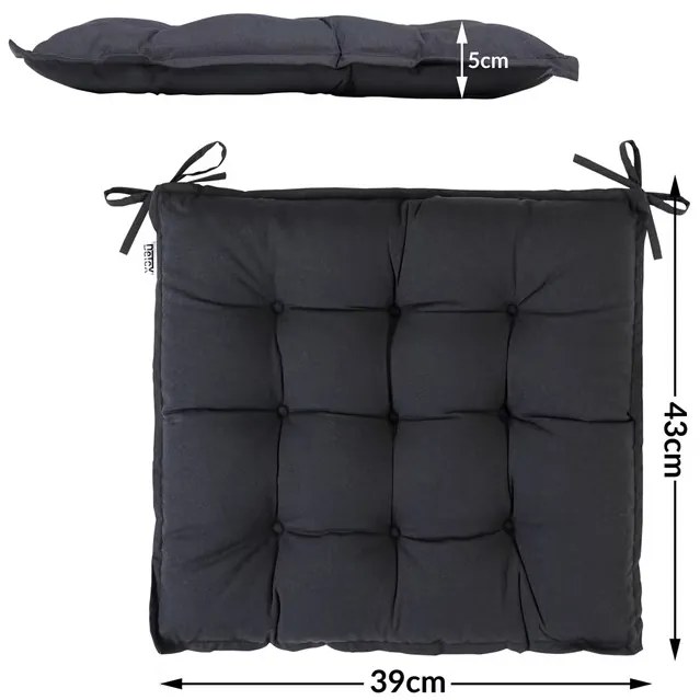 Deuba 6 x Cozy párna - antracit