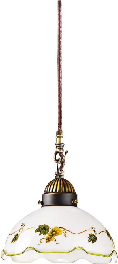 Kolarz 731.30.110 - NONNA kábeles csillár 1xE27/75W/230V Ø 20 cm borvörös