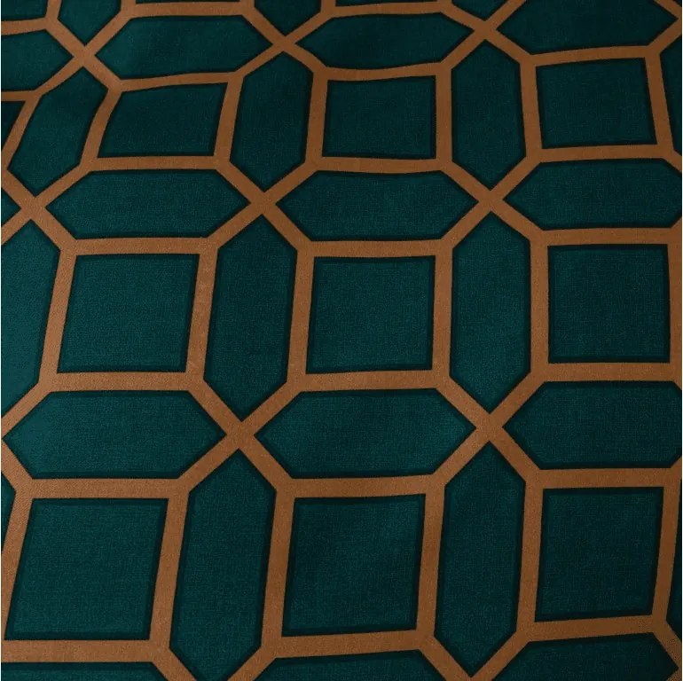 Mikroflanelové povlečení KERNAL zelené Ágyneműhuzat mérete: 70 x 80 cm | 140 x 200 cm