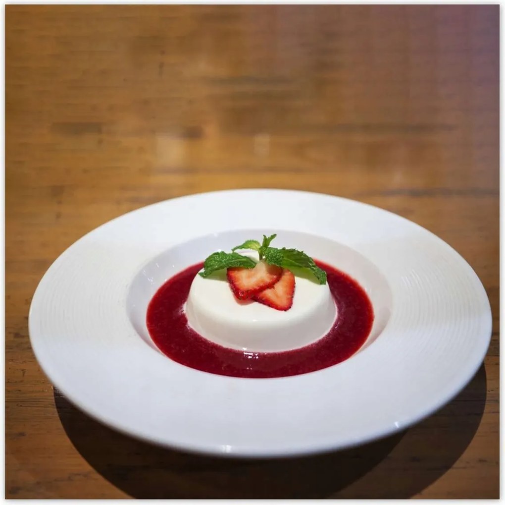 Poszterek 30x30 Desszert eperrel