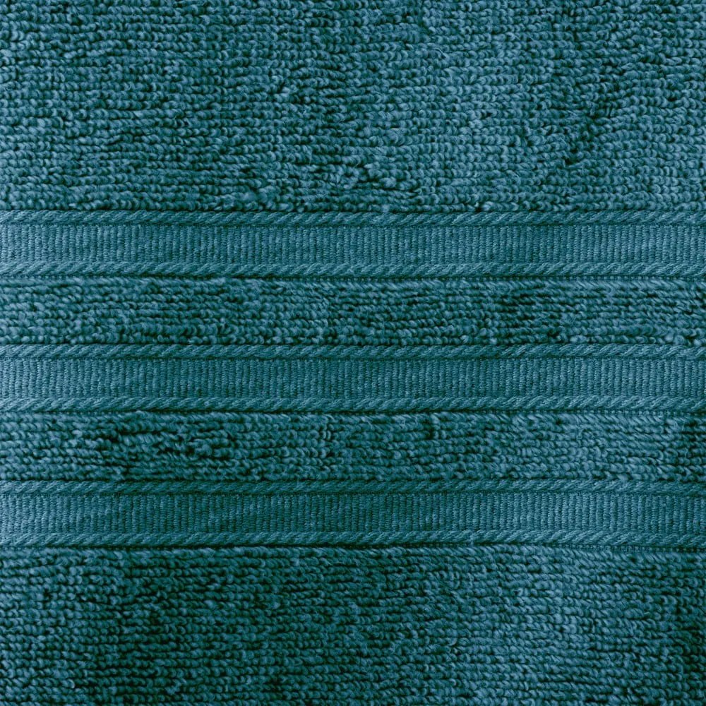 Kékeszöld frottír pamut fürdőlepedő 90x140 cm Zero Twist – Catherine Lansfield