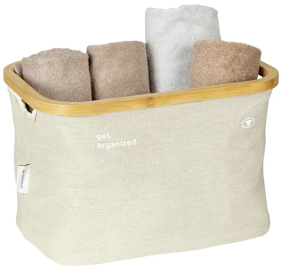 Textil tárolókosár szett 2 db-os 38x26x26 cm Tom Tailor – Wenko