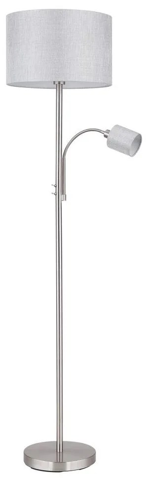 Globo 15185S4 - Állólámpa PACO 1xE27/40W/230V + 1xE14/25W