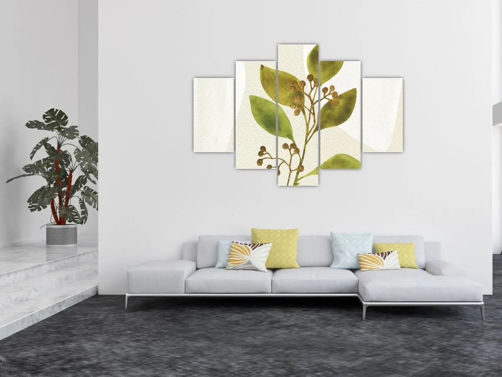 Kép - Akvarell ág N⁰1 (150x105 cm)