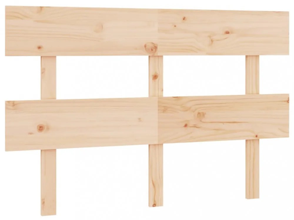 tömör fenyőfa ágyfejtámla 144x3x81 cm