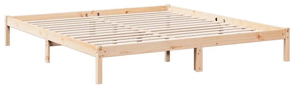 tömör fenyőfa extra hosszú ágykeret matrac nélkül 180 x 210 cm