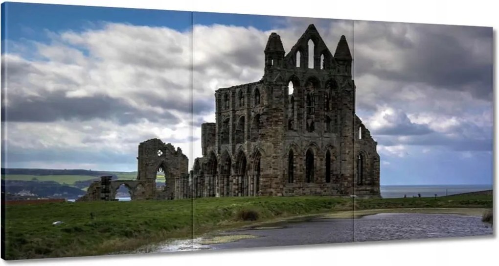 Vászonkép 60x30 Kastély