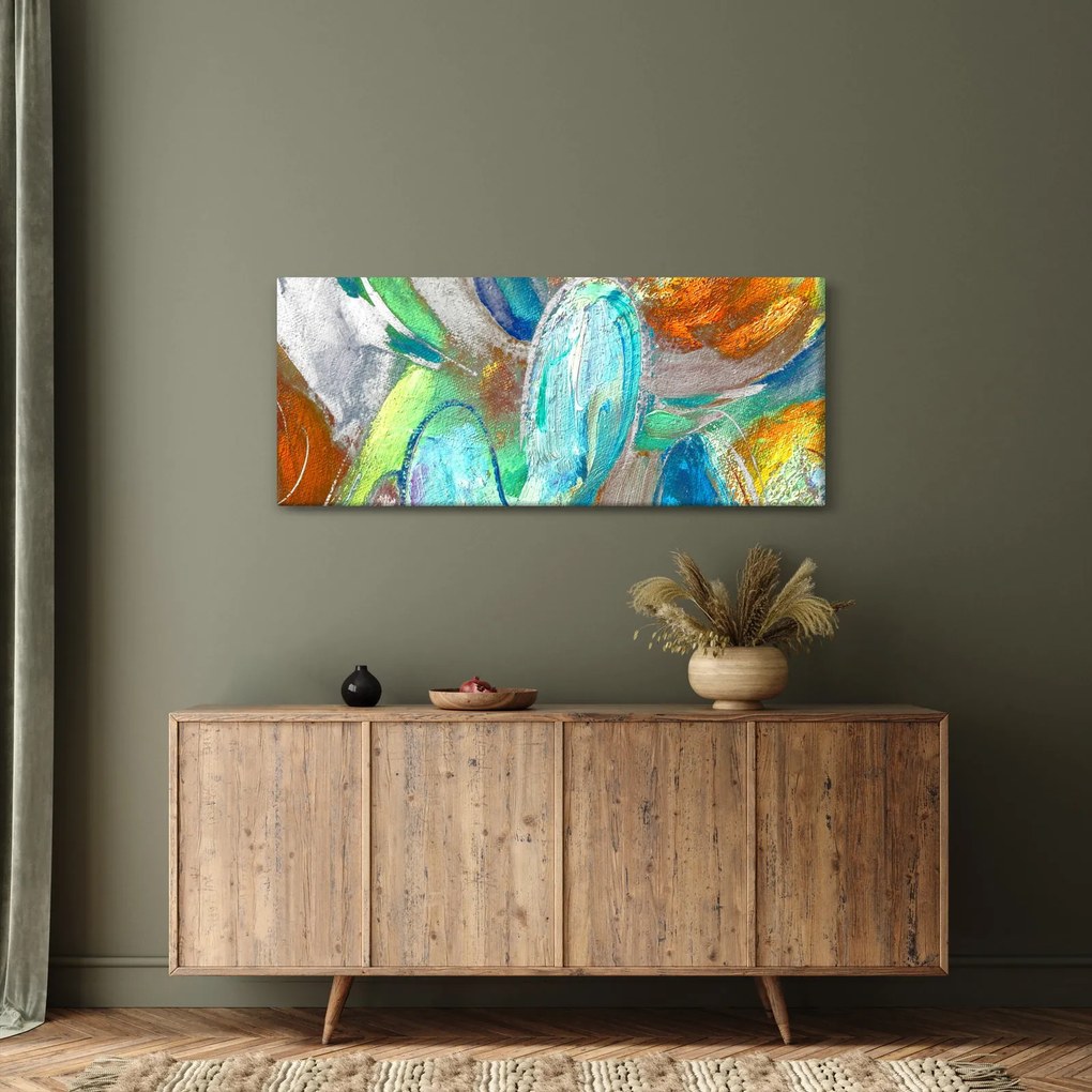 Kép - Színes absztrakció (120x50 cm)