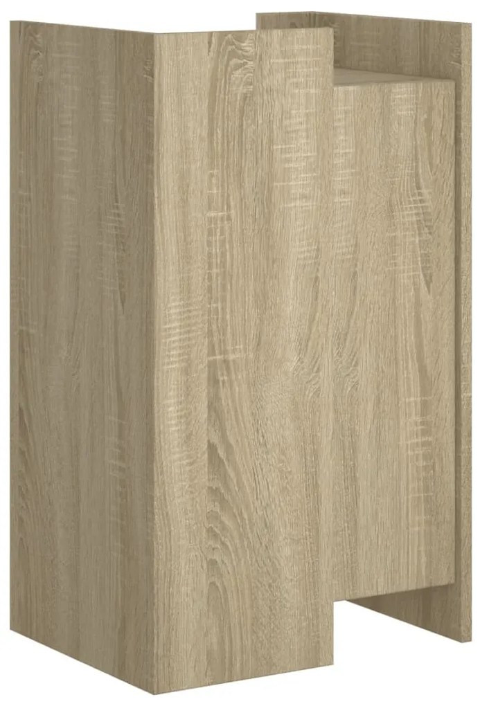 vidaXL sonoma tölgy színű szerelt fa tálalóasztal 45 x 35 x 75 cm