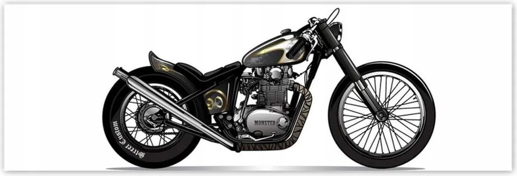 Poszterek 200x66 Motorkerékpár Antik Vintage