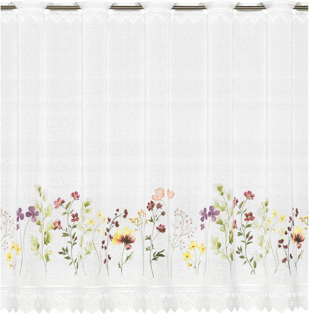 Irigy Hónaljmirigy Kész 150x70 Vitrázs Függönyök Konyha Függöny Rövid Virágok