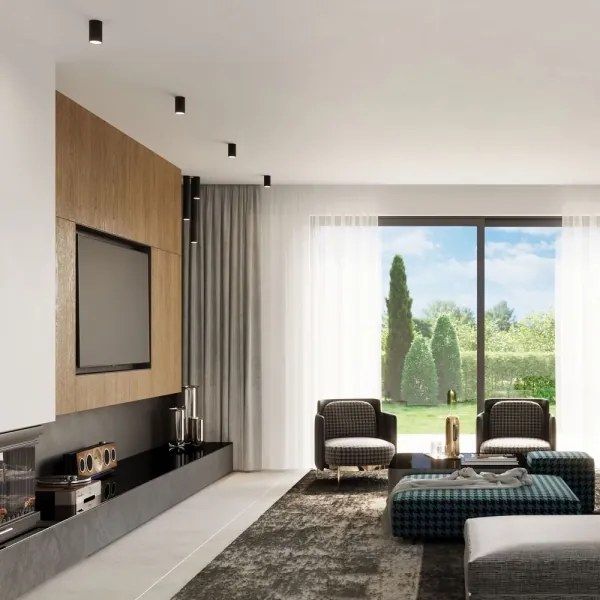 Sollux SL.1003 - Spotlámpa LAGOS 1xGU10/10W/230V 60 cm fekete