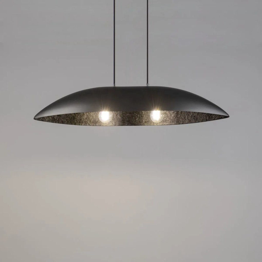 Sigma lighting modern függeszték gondola fekete ezüst sig40643