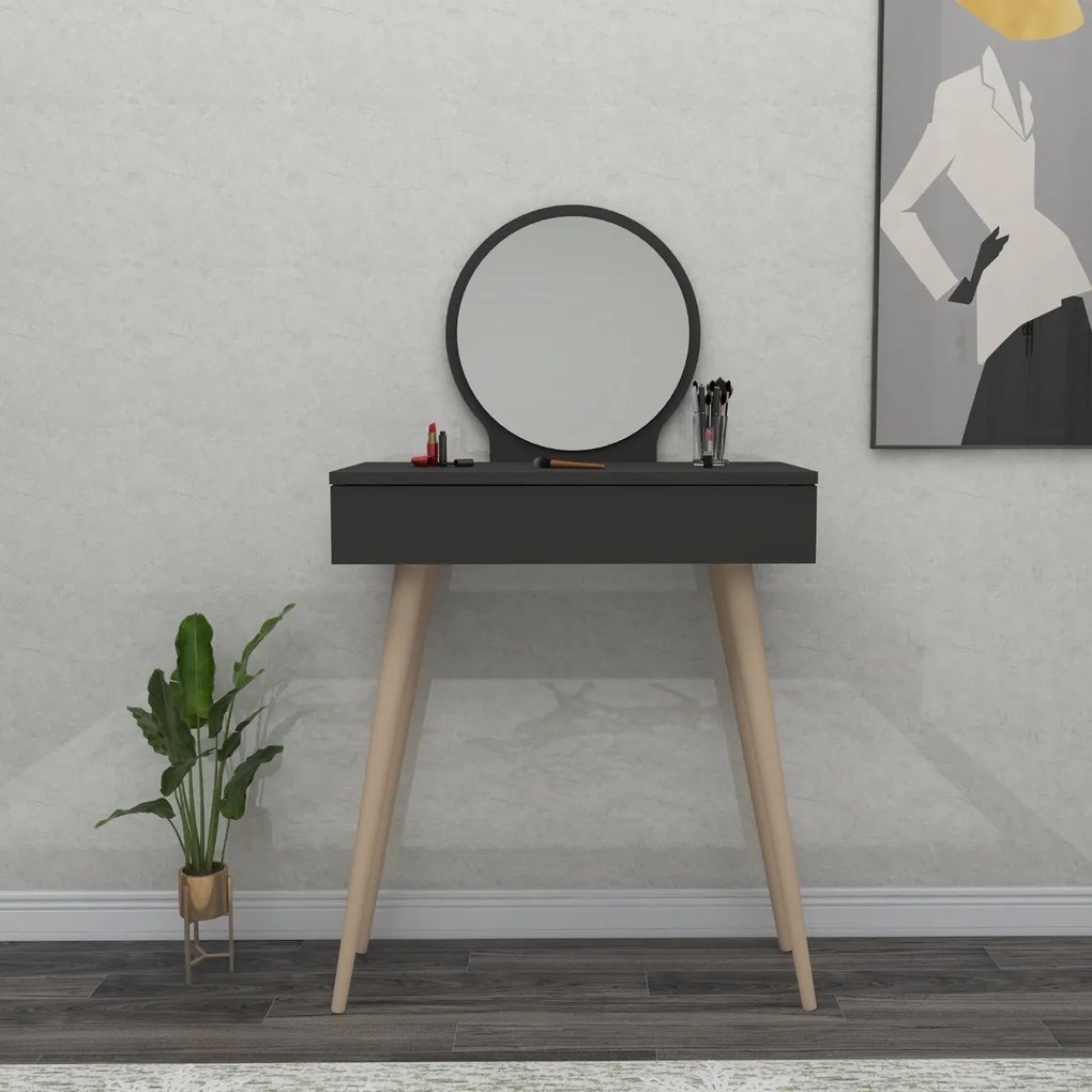 Siena Anthracite kozmetikai asztal