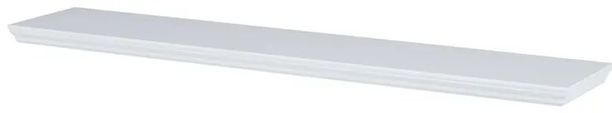 Lebegő polc fehér 120 cm MDF P-026