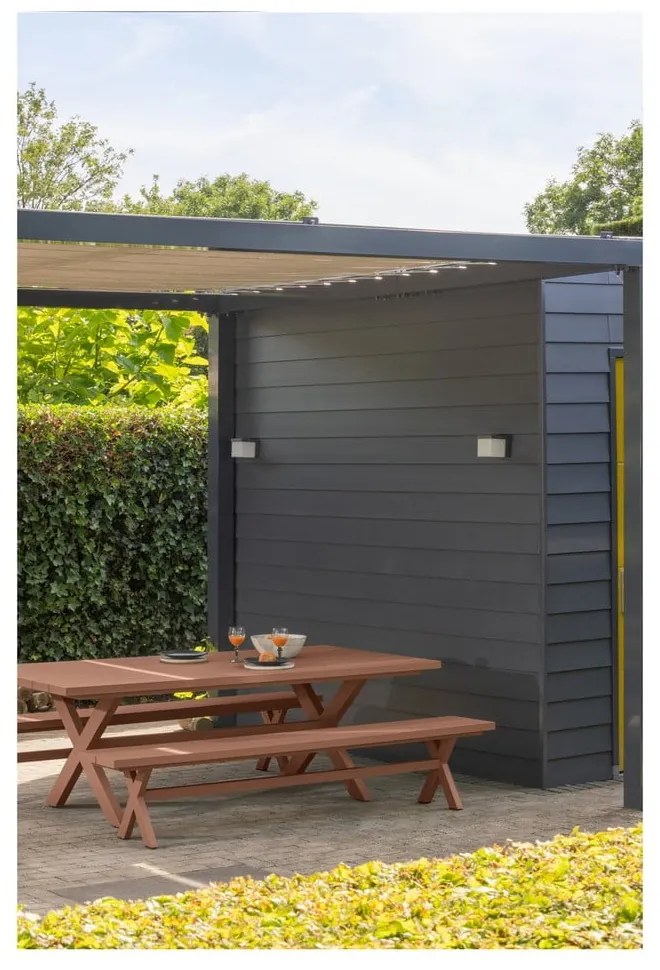 Alumínium kerti étkezőasztal 100x220 cm Delta – Exotan