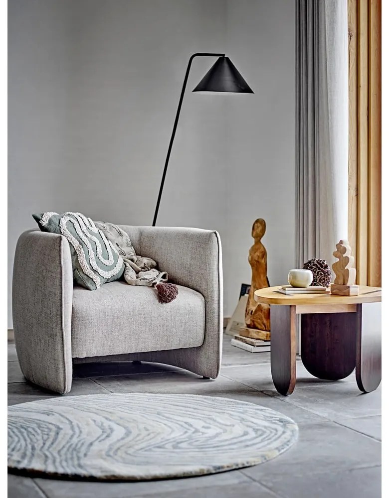 Bézs fotel Bacio – Bloomingville