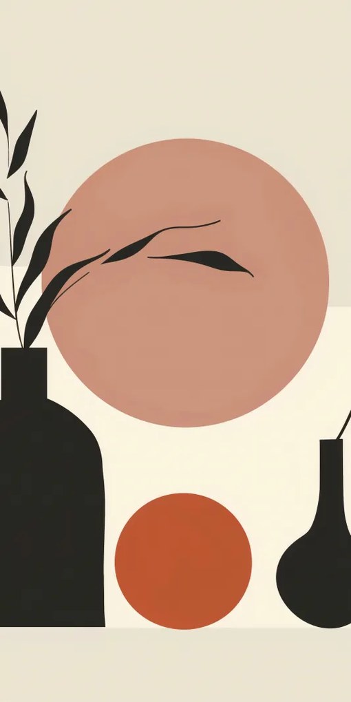 Poszter 50x100cm Növény asztal