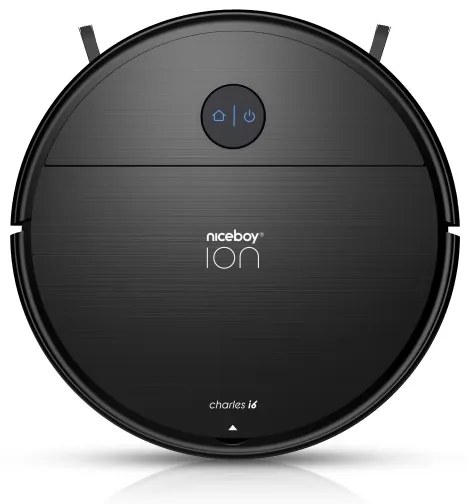 Niceboy ION Charles i6 - Intelligens robotporszívó 2in1 2600 mAh Wi-Fi fekete