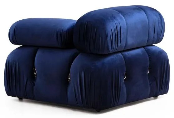 Sarokkanapé Bubble Velvet Kék L1-O1-1R-PUF