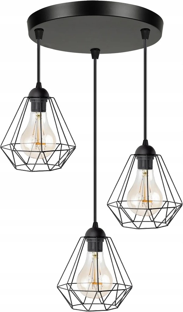 Mennyezeti lámpa függeszték Gyémánt Led