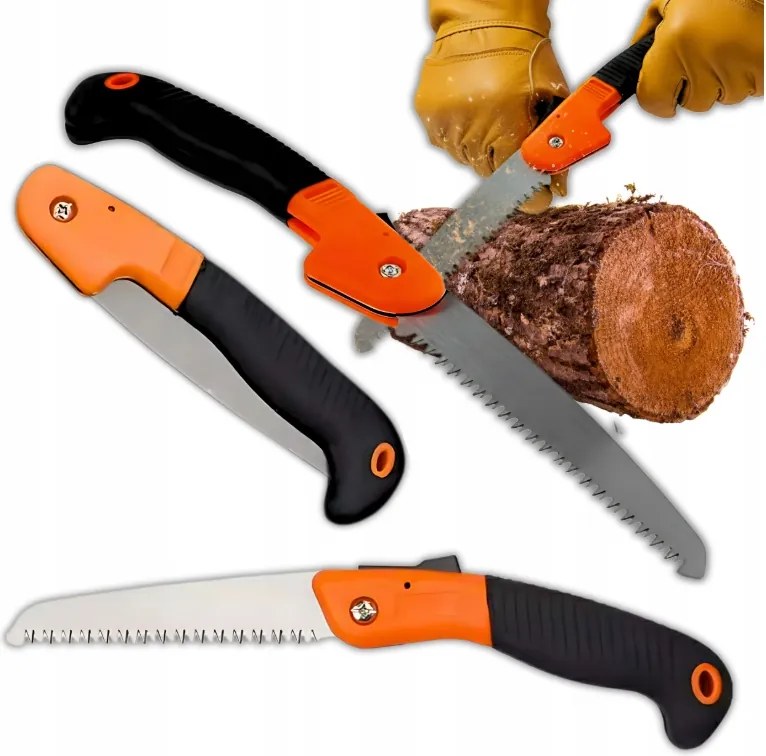 Kézi Fűrész Összecsukható Fa Ágvágó Labda Kerti 40 cm