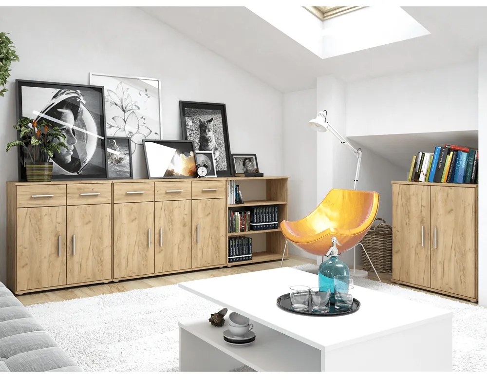 RESITA TYP 2 szekrény, tölgyfa artisan