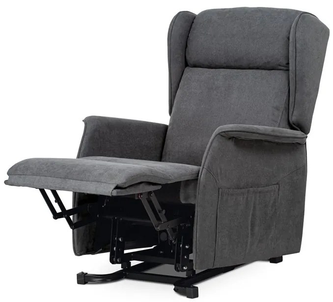 Elektromos Fekvőfotel, Szürke Szövet. TV-1190 GREY2