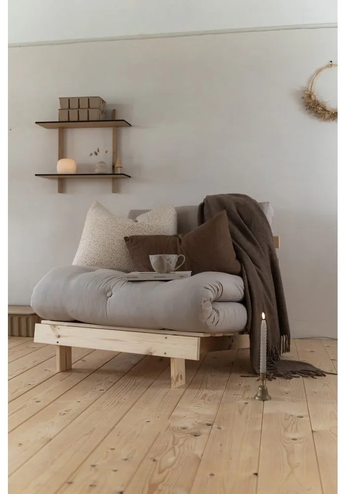 Roots Raw/Clay Brown variálható fotel - Karup Design