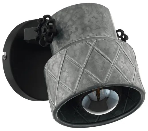 Eglo 39868 - HILCOTT fali lámpa 1xE27/40W/230V