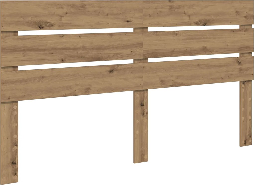 vidaXL Fejtámla Artisan tölgy 160 cm Faanyag