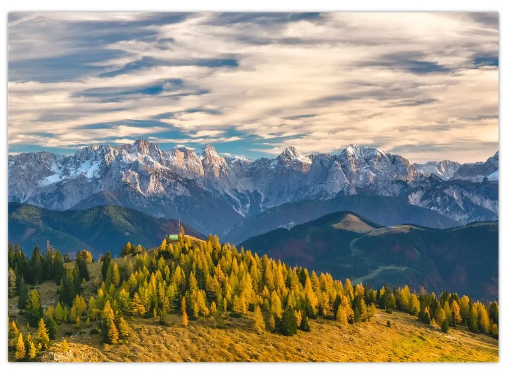 Kép - hegyi panoráma (70x50 cm)