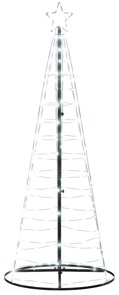 hideg fehér LED karácsonyfa 200 LED 182 cm