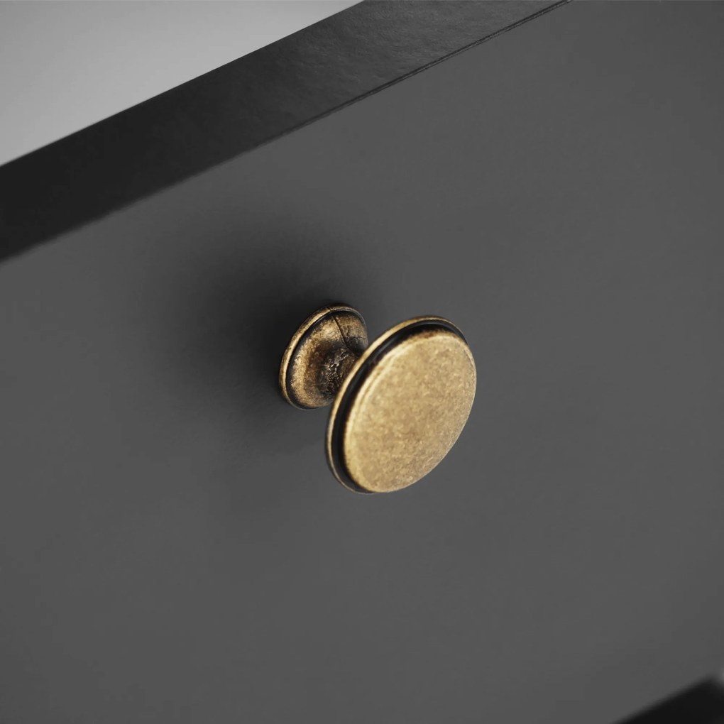 Éjeliszekrény, szürke, PARIS 70302