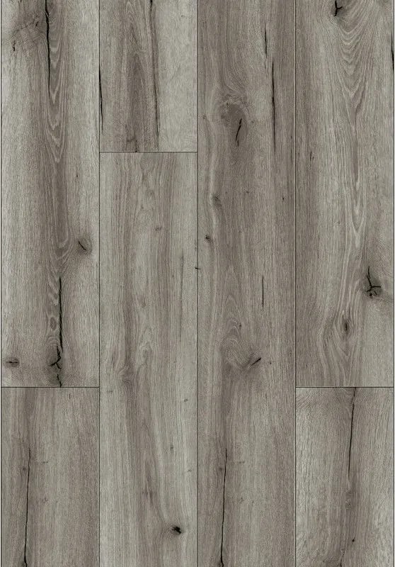 Mexen Ontario vinyl padlók 1240 x 182 mm SPC 6,5 mm, IXPE alátét 1,5 mm, 4 V-Fuga, Tölgy - F1003-1240-182-505-4V1-01
