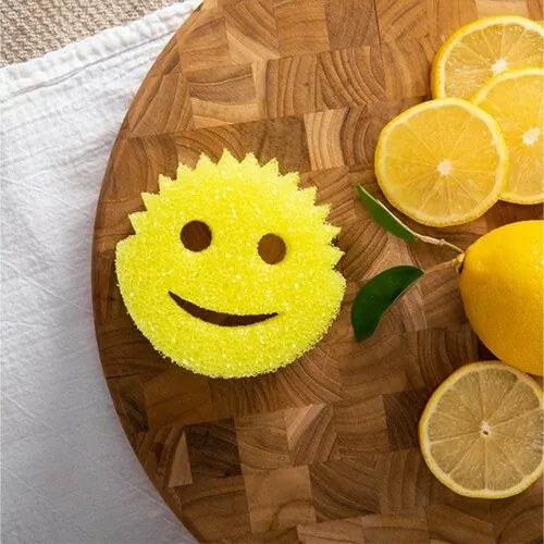 Scrub Daddy Fresh Lemon szivacs, sárga